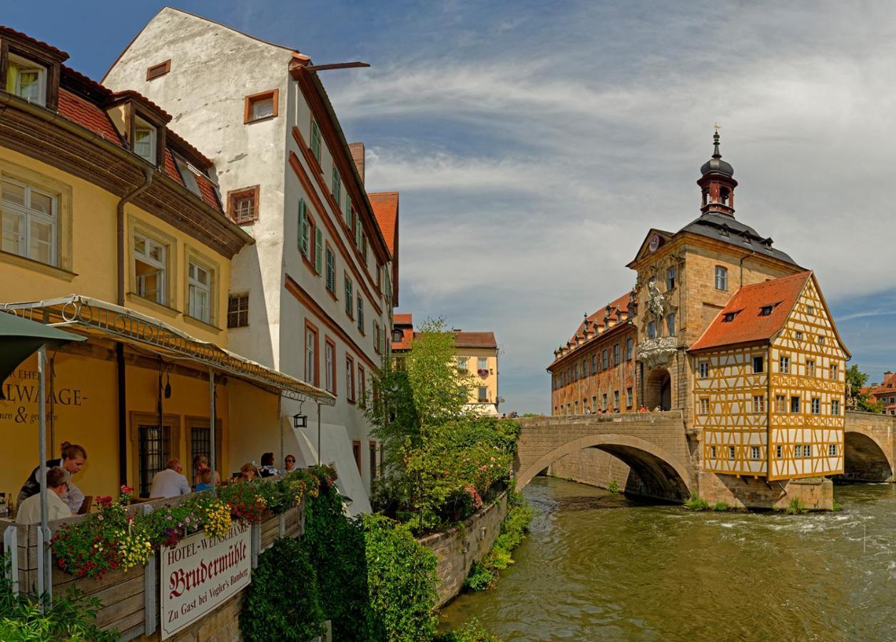 Gaestehaus Zur Ehemaligen Mehlwaage Wohnen Und Geniessen Бамберг Экстерьер фото